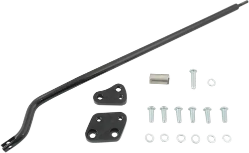 DRAG SPECIALTIES Forward Control Relocation Kit - Fits FXD - Black 77445