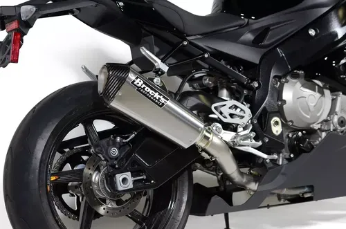 BROCKS PERFORMANCE CT SINGLE FULL EXHAUST SYSTEM 16" MUFFLER BMW 2017-20 S1000R