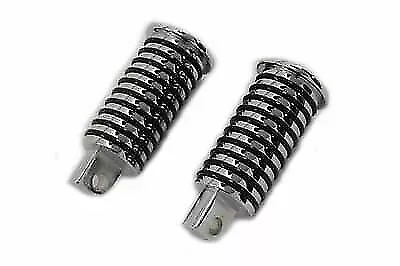 O-Ring Style Footpeg Set Chrome for Harley Davidson by V-Twin