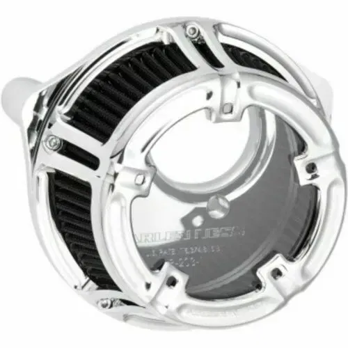 Arlen Ness Method Clear Air Cleaner Chrome for Harley M8 Touring & Softail