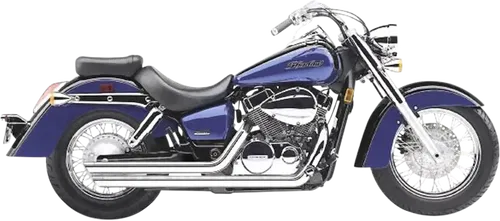 COBRA Streetrod Slashdown Exhaust 1913 HONDA 2004-2007 VT750C Shadow Aero