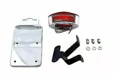 Side Mount Tail Lamp Kit Cateye Style for Harley Davidson by V-Twin