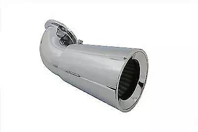 V-Twin Funnel Air Cleaner Breather Chrome 34-0771