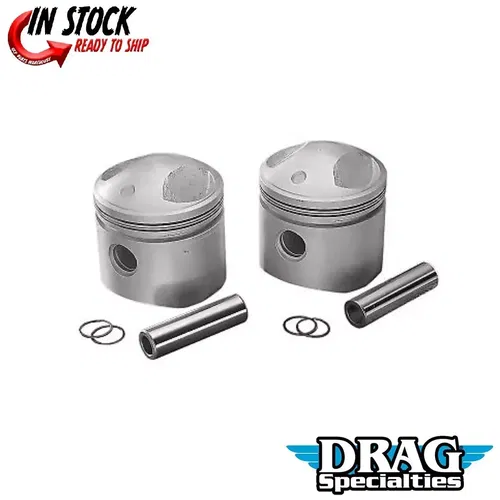 Drag Specialties .050" Pistons for 1200CC High Compression Big Twin 48-80