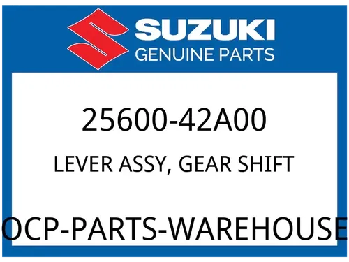 Suzuki OEM Part 25600-42A00 LEVER ASSY, GEAR SHIFT
