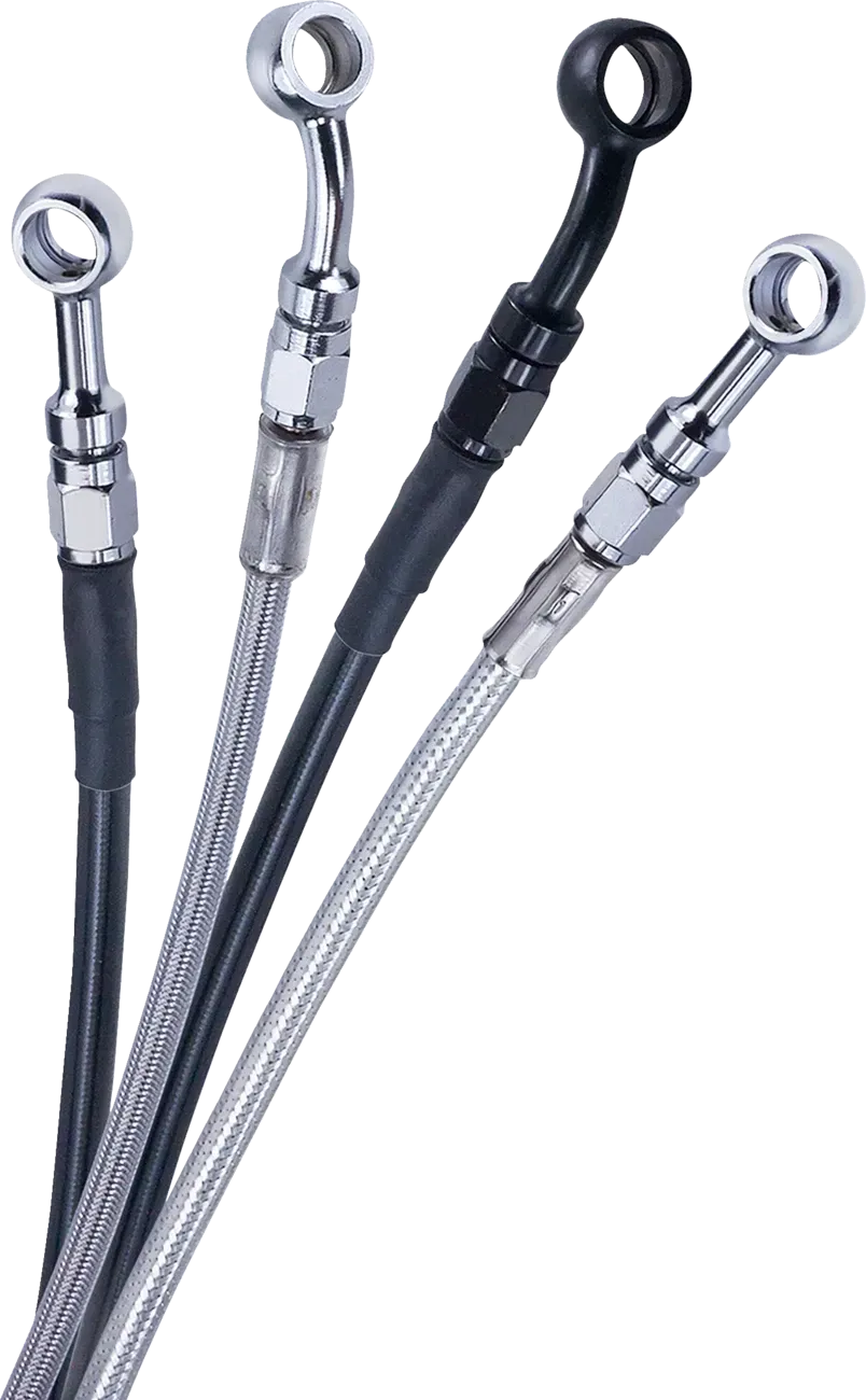 BARNETT Brake Line - Upper - Stainless Steel - Fits +8" 252-30-51134-8