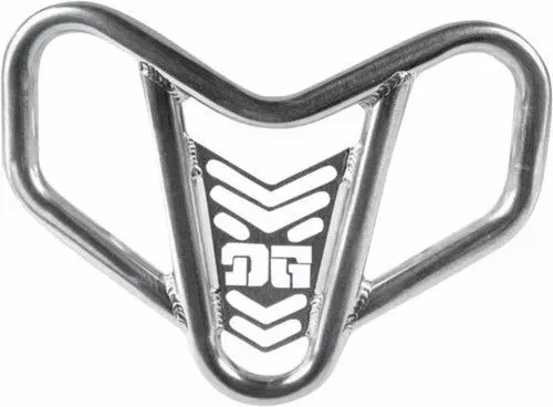 DG Performance  V-Pro Front Bumper Aluminum Silver 2001-2008 TRX250EX SPORTRAX