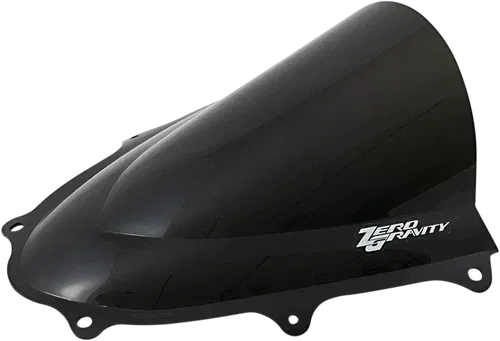 ZERO GRAVITY Double Bubble Windscreen - Dark Smoke - GSXR1000 16-115-19