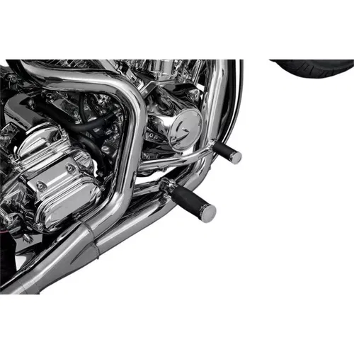 Performance Machine Contour Foot Pegs for Harley Softail Dyna Sportster Chrome