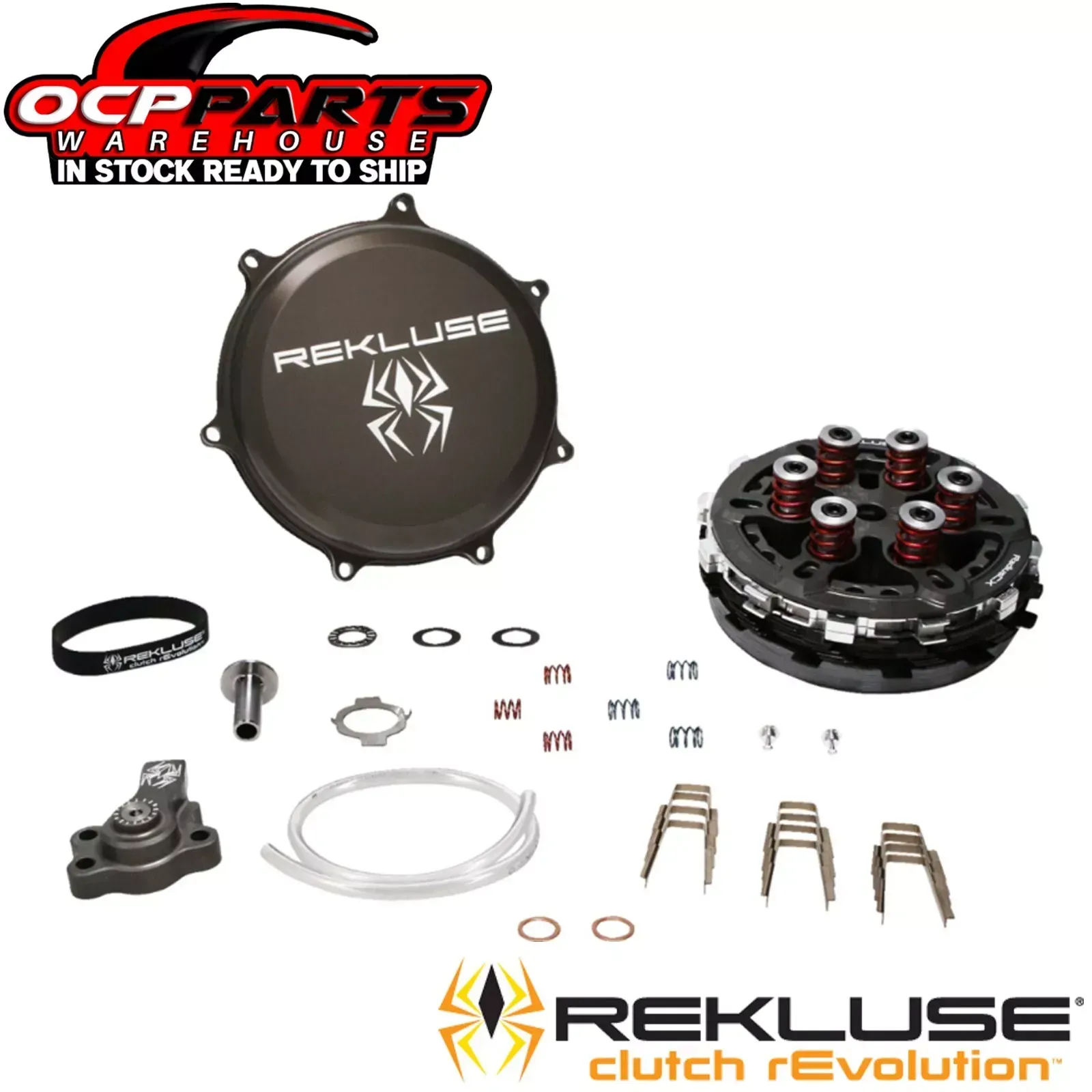 NEW REKLUSE RADIUSCX 4.0 COMPLETE CLUTCH KIT FOR 2019 - 2020 KAWASAKI KX 450 F