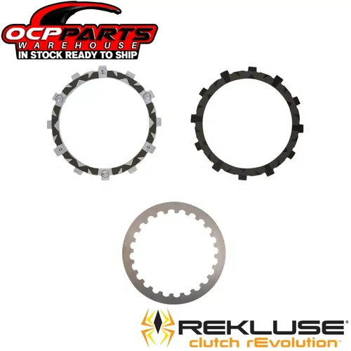NEW REKLUSE RADIUSCX 4.0 COMPLETE CLUTCH KIT FOR 2019 - 2020 KAWASAKI KX 450 F