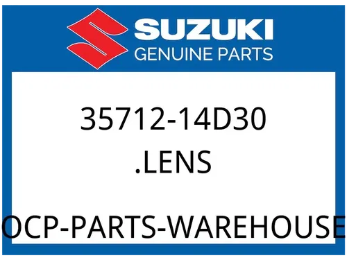 Suzuki OEM Part 35712-14D30 LENS