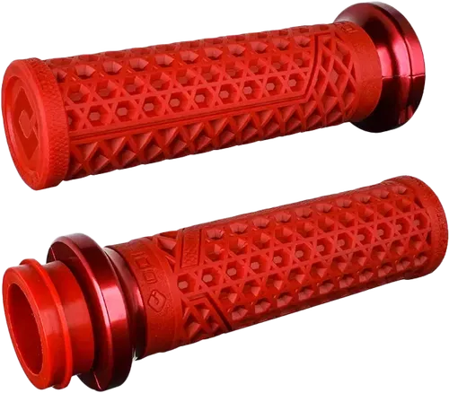 ODI Vans Signature Indian TBW Grips 1" DARK RED/RED V31VITWDR-R