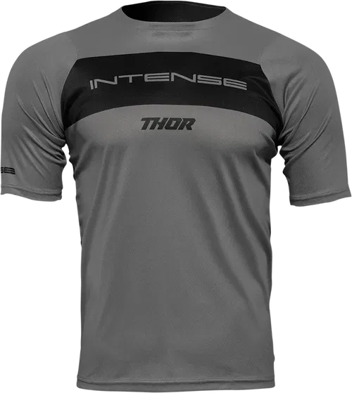 THOR Intense Assist Fits Dart Short-Sleeve Jersey - Gray/Black - XL 5120-0160