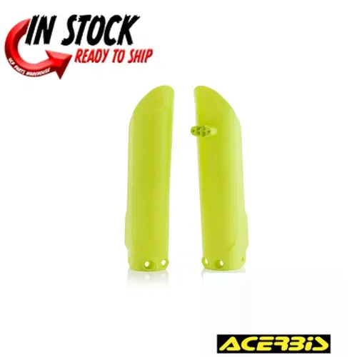 ACERBIS FORK COVERS PLASTIC YELLOW HUSQVARNA 2018-2023 TC85 2686000005