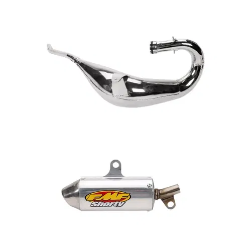 FMF FATTY GOLD SERIES EXHAUST W POWERCORE 2 SHORTY MUFFLER SUZUKI 2002-23 RM85