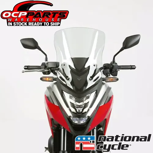 NEW! National Cycle VStream Mid Light Tint Windscreen for Honda 21-2024 NC750X