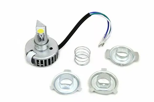 White LED H4 Replacement Bulb for Harley Davidson by V-Twin