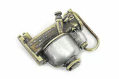 Linkert Carburetor Belt Buckle for Harley Davidson by V-Twin