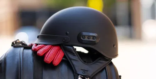 NEW! Sena Cavalry 2 Mesh 2.0 Intercom Enabled Half Motorcycle Helmet - Pick Size