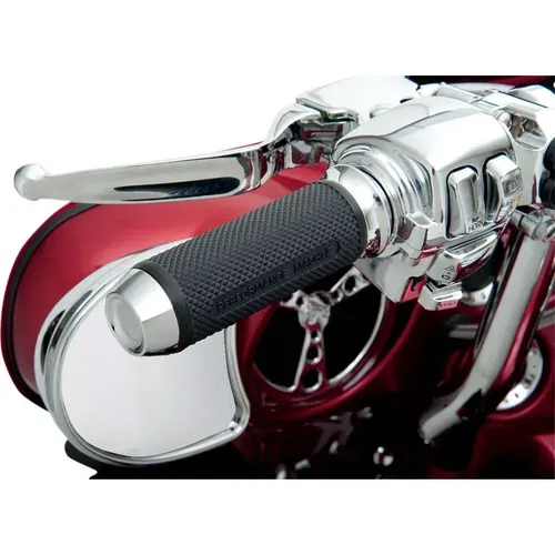 Performance Machine Elite Custom Grips 2008-2017 Harley Throttle-by-Wire Chrome