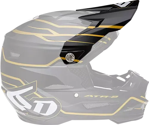 6D HELMETS ATR-2 Helmet Visor Phase Black Gold