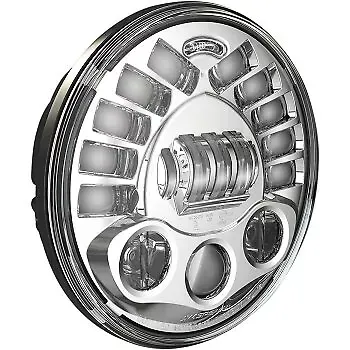 Custom Dynamics Adaptive Headlight with Mount Chrome 2001-2137