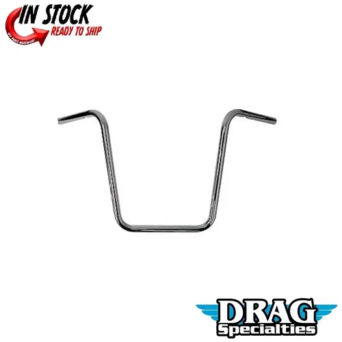 Drag Specialties 0601-1222 Chrome 16" Ape Hanger Handlebars for 1" Harley