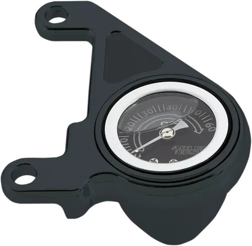 ARLEN NESS Oil Pressure Gauge Kit - Radius - Black Fits 15-675