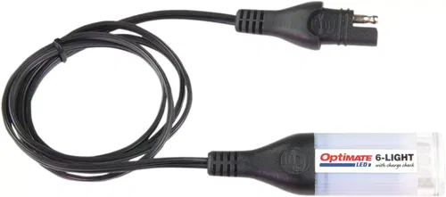 TecMate OptiMate 12V Charge System Tester 6-LED flashlight SAE Weatherproof O120