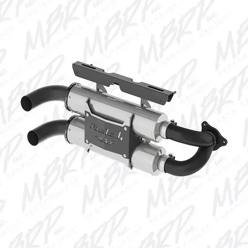 Dual Slip-on Stack Performance Muffler Exhaust Polaris Razor 1000 XP 2016-2018