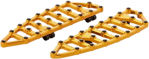 ARLEN NESS Fits MX Driver Floorboards - Gold 06-894