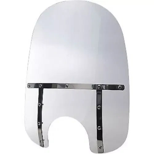 Memphis Shades MEM3410 Fats 21" Clear Windshield for Motorcycles
