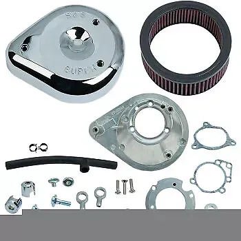 Air Cleaner Tear-Drop 08-17 Chrome 1010-2165 S&S Cycle