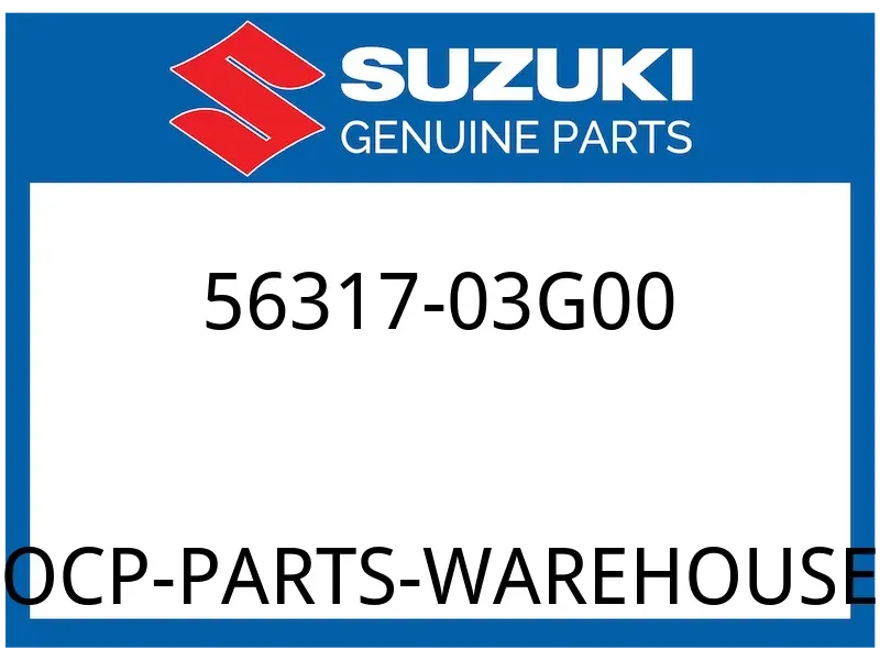 Suzuki OEM Part 56317-03G00 MOLDING