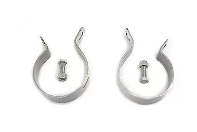 Stainless Steel Muffler Body Clamp for Harley Davidson by V-Twin