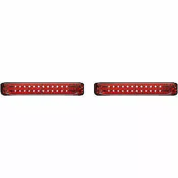 Custom Dynamics Saddlebag LED Lights Sequential Black/Red 2040-2575