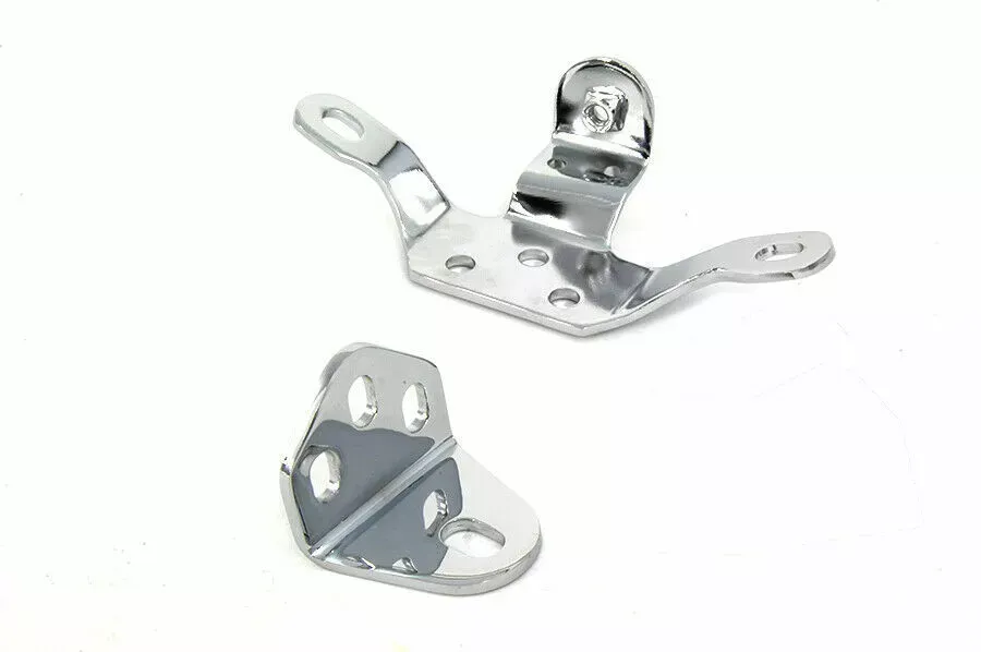 Chrome Top Engine Mount Set for Harley Davidson by V-Twin