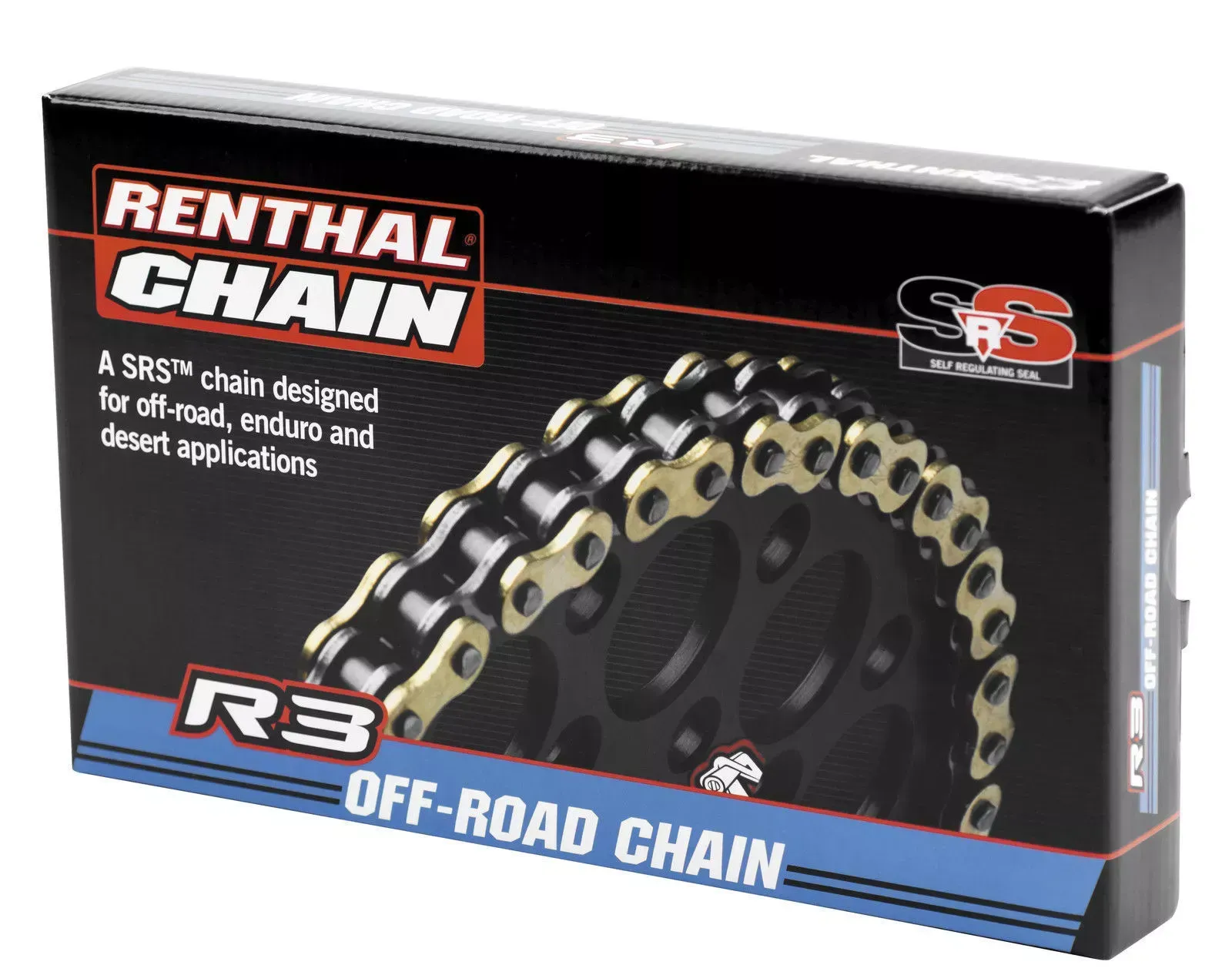 Renthal R3-3 Off-Road SRS O-Ring Chain 520x120 C416 80-2199 1222-0453