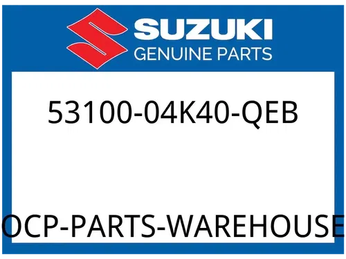Suzuki OEM Part 53100-04K40-QEB FENDER,FRONT (GRAY)