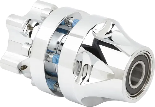 ARLEN NESS Hub - Cartridge - Front/Single Disc - Chrome - Softail Fits