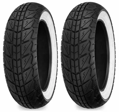 SHINKO 723 SERIES WHITE WALL TIRES HONDA GROM / ZUMA 125 120/70-12 & 130/70-12
