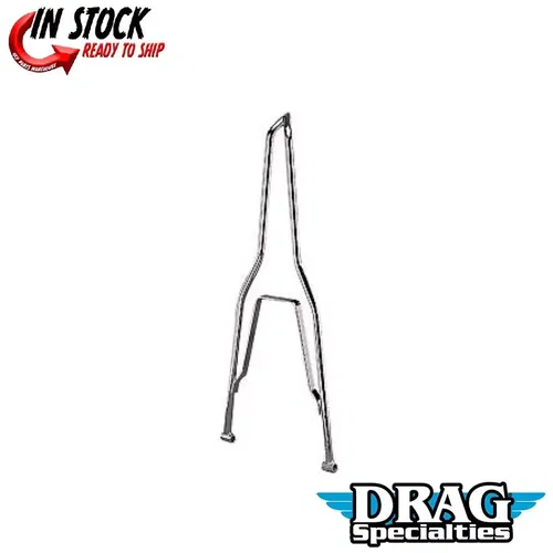 Drag Specialties DS-264116 Round Sissy Bar for Hardtail Models with Flat Fender