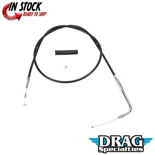 DRAG SPECIALTIES 0651-0232 Black Vinyl Idle Cable 36-1/2"