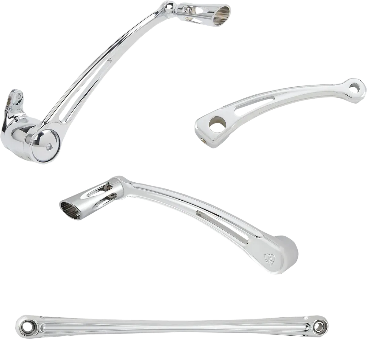 ARLEN NESS Deep Cut Foot Control Kit Fits w/ Toe Shifter - Chrome 420-109