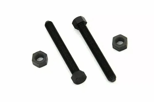 Rear Chain Adjuster Parkerized for Harley Davidson by V-Twin