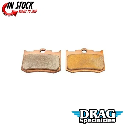 Drag Specialties Sintered Metal Caliper Brake Pads for Performance Machine