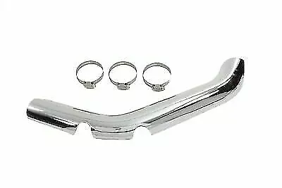 Chrome 24  Front Exhaust Heat Shield for Harley Davidson by V-Twin