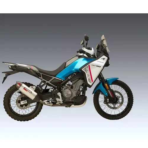 YOSHIMURA RS-12 ADV STAINLESS SLIP-ON EXHAUST MUFFLER CFMOTO 2025 IBEX 450