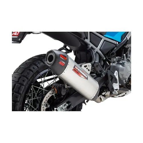 YOSHIMURA RS-12 ADV STAINLESS SLIP-ON EXHAUST MUFFLER CFMOTO 2025 IBEX 450